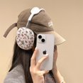 thumbnail image 5 of Cute Flower Bow Case for AirPods Max Headphones,Soft TPU Skin Anti-Scratch for Women Girls,Protective Cover for Apple AirPods Max (Rose), 5 of 18