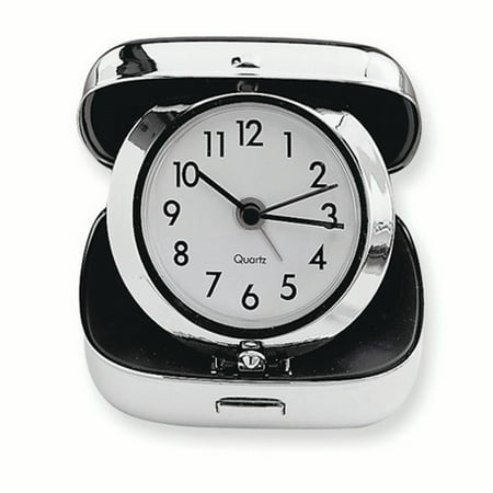 CGI Square Travel Alarm Clock, 2.5"