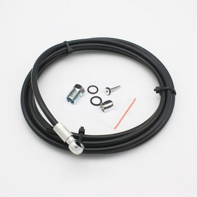 1 Pce Ensemble de Durite de Frein de Bicyclette 2 Mètres Compatible Formule R1 R1R RO RX T1 le 1le 1FR Tuyau d'Huile de Vélo Corps à Cinq Fils Connecteur à Vis Accesso