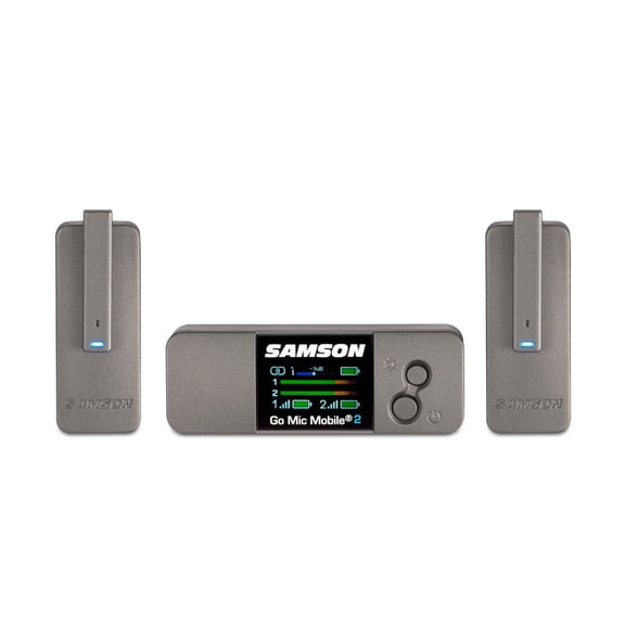Samson Go Mic Mobile 2 Wireless Microphone For iPhone/Android