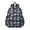 Unicorn and Star Black Pattern, variant on Unicorn and Cat White Pattern Cute School Backpack with Padded Back and Adjustable Shoulder Straps 13.4"x11"x4.7"