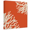 thumbnail image 2 of Ships Next Day Canvas Wall Art 10"x10",Coral Orange Wood Framed Canvas Print Painting,Coastal White Ocean Marine Nautical Beach Ready to Hang Small Picture Wall Decor for Home Kitchen Nursery Office, 2 of 9