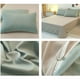 thumbnail image 4 of Set de ropa de cama tamaño queen, tela lavada de poliéster | Juego de edredón suave de 4 piezas | Funda de colcha moderna transpirable de doble cara, sábanas, fundas de almohada | Cuidado fácil, 4 of 6