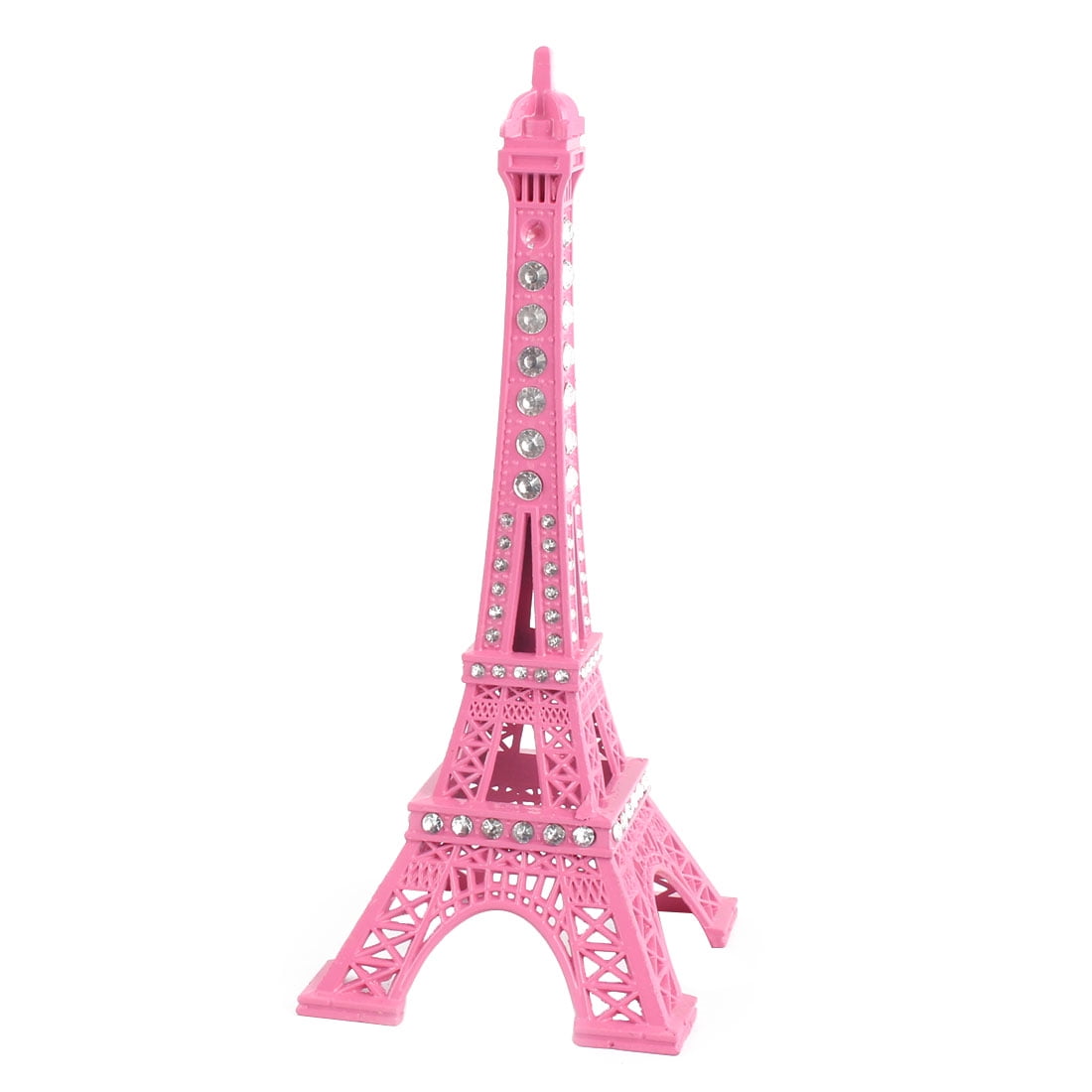 Metal Eiffel tower miniature,Eiffel Tower scale model,desktop decor,White,18CM 
