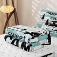thumbnail image 5 of catabedysis Happy Camping Zipper Full Size Comforter Sets with Fitted Sheet and 2 Pillowcases,Rustic Camper Farmhouse Adventure Zipper Bedding Set For Boys,Multicolor,Reversible,4-Piece, 5 of 7