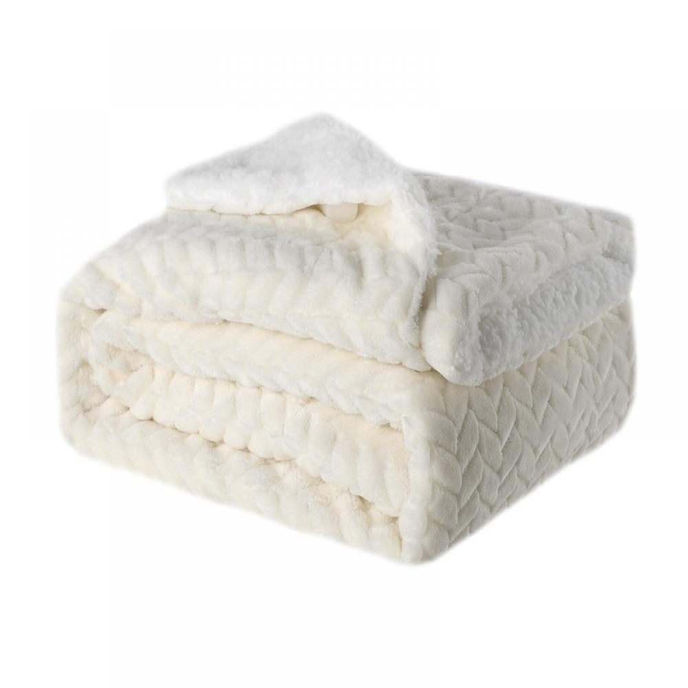 CLEARANCE! Soft Warm Coral Fleece Blanket Flannel Blankets for Beds