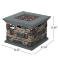 thumbnail image 2 of K&K Armoire de Rangement Extérieure en Osier de 47,5 Po L avec Plateau en Verre Trempé, Table de Bar en Rotin Résistante aux Intempéries avec Trois Portes, Tablette Ajustable et un Tiroir, pour Coussins d'Extérieur, Jouets de Piscine, Noir Brun, 2 of 11