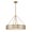 GOLD, variant on Crystorama Lighting - Kendal - 6 Light Pendant In Modern and Contemporary