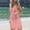 Pink, variant on ZZwxWA Women's Knit Crochet Swimsuits Cover-Ups Solid Sleeveless Vneck Beach Dresses Slit Side Wrap Bathing Suits 2025