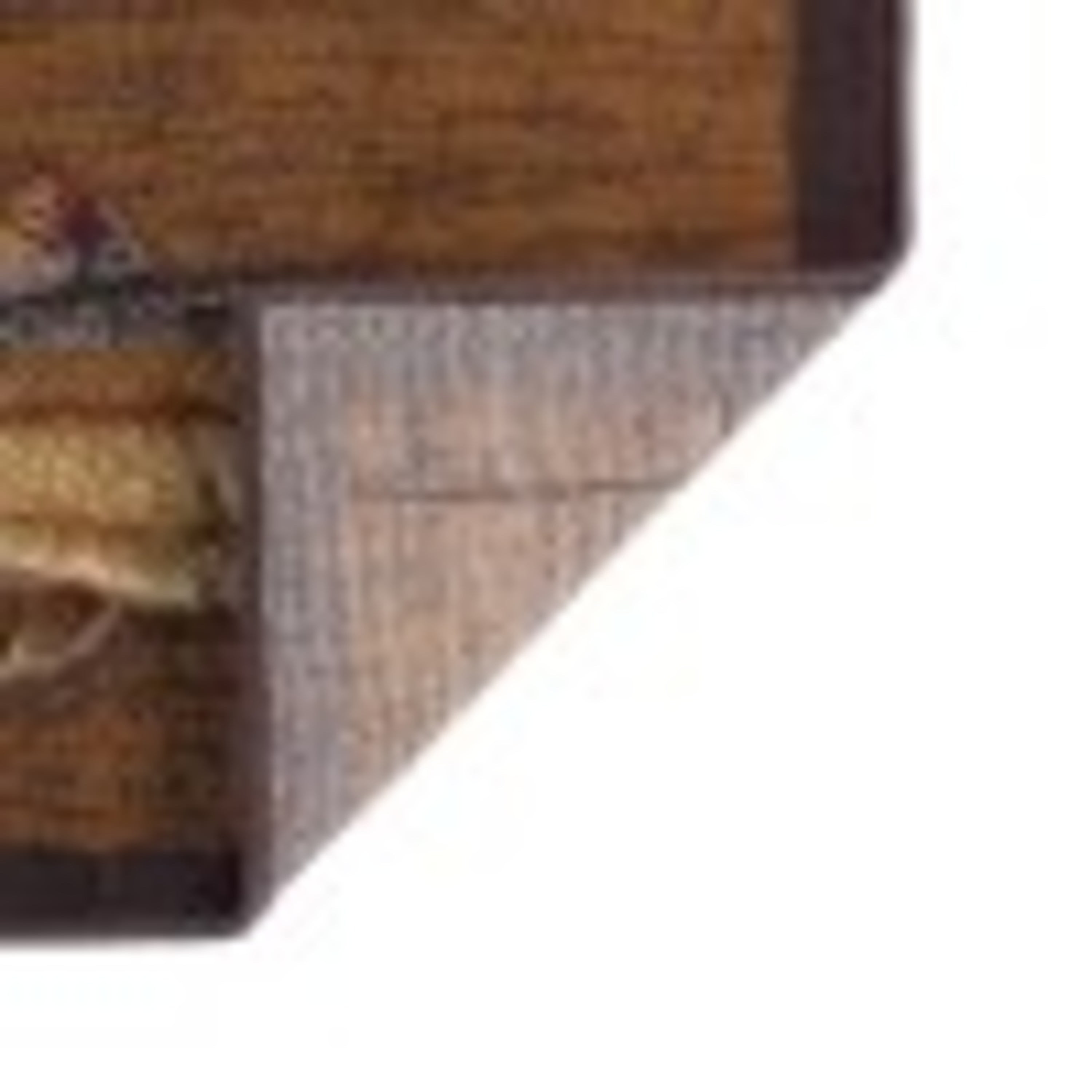 Nature Novelty 5' x 7' Brown and Beige Polypropylene Indoor Area Rug