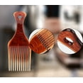 thumbnail image 3 of OPALESQUE Peine para Cabello Rizado, Paquete de 2, Levantamiento Afro Suave, Desenredado, Diente Ancho, sin Frizz, Herramienta de Peinado para Hombre, 3 of 7