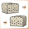 thumbnail image 3 of Picia Chicken Cartoon Print 4 Slice Toaster Cover , Toaster Protector Dustproof Kitchen Appliance Cover, Kitchen Appliance Dustproof Protector, 3 of 7