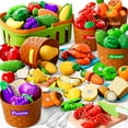 thumbnail image 1 of Set Play Food NIPLOOW para niños, juguetes de aprendizaje para niños pequeños, 1 of 7