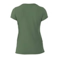 thumbnail image 2 of Playera Fruit Of The Loom para Mujer, Cuello Redondo Manga Corta Verde Talla  G, 2 of 4