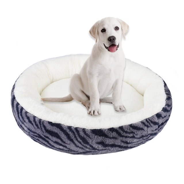 Cama para perros pequeños, cama relajante para perros pequeños, cama para cachorros antiansiedad, lavable a máquina