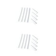 thumbnail image 1 of Ruiboury 8X Car Door Edge Guards Set Bumper Strip Kit Trim Molding Protection Anti-rub M white 2Set, 1 of 6