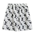 thumbnail image 1 of Zszcpp Jogging Shorts For Men Couple Straight Five Minute Butterfly Print Large Size Quick Drying Beach Quick Drying Trousers Casual Trouser, 1 of 3
