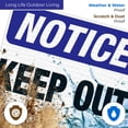 thumbnail image 5 of Keep Out Sign, OSHA Sign, 18x24 Reflective Aluminum EGP, 5 of 8