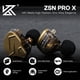 thumbnail image 2 of Auriculares Linsoul KZ ZSN PRO X Dual Driver 1BA+1DD Hybrid, 2 of 9