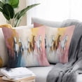 thumbnail image 2 of Running Horses Outdoor Pillow Covers Pack of 2 Animal Abstract Horse Waterproof Throw Pillow Covers Decorative Cushion Cases for Patio Garden Tent Balcony Couch 20x20 inch, 2 of 8