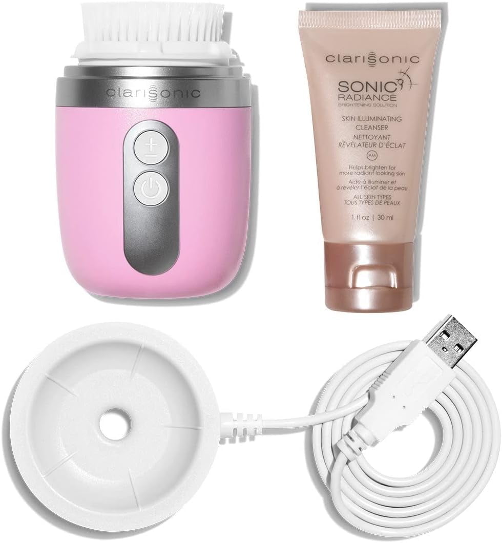 Clarisonic Mia Fit Sonic Facial Cleansing Brush System, White with