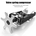 thumbnail image 3 of Universal Engine Overhead Valve Spring Compressor Valve Remover Installer Tool Valve Spring Keeper Tool,1 * Valve Spring Keeper Tool,Black & Silver, 3 of 5