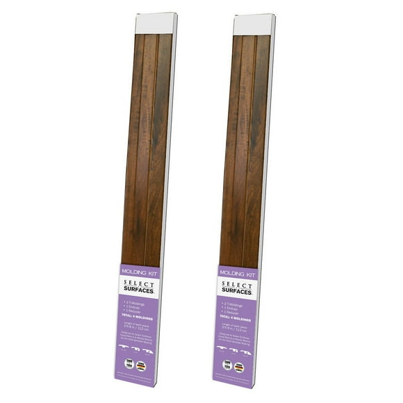 Select Surfaces Cocoa Walnut Molding Kit