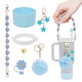 thumbnail image 4 of Lindos Charmet Charms Siliocne Boot 7pcs Accessy Set para Cup Incluye, 4 of 9
