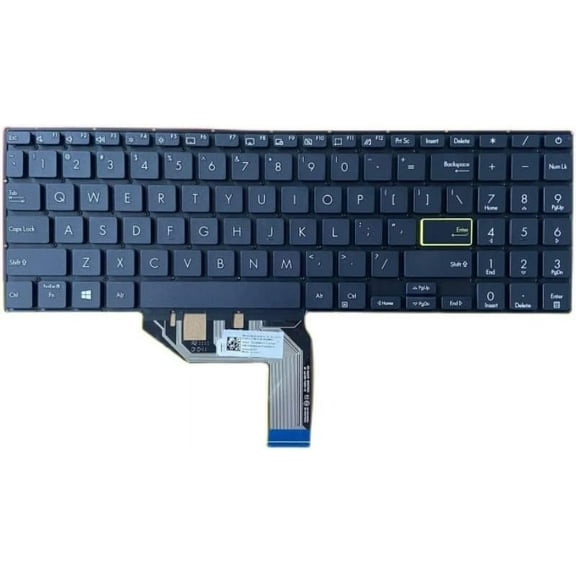 New US Black English Laptop Keyboard (Without palmrest) for ASUS M513 M513I M513IA M513U M513UA