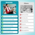 thumbnail image 5 of Estimulador muscular inalámbrico TENS para aliviar el dolor, 26 modos, 25 intensidades, controlado por aplicación. Estimulador muscular inalámbrico TENS y EMS con Bluetooth. Alivia el dolor en todo el, 5 of 5