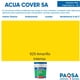 thumbnail image 2 of PINTURA VINILICA ACUA COVER COLOR AMARILLO INTENSO MATE ACUARIO CUBETA, 2 of 5