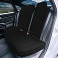 thumbnail image 5 of For 2016-2024 Honda Civic FH Group Neoprene Custom Fit Car Seat Covers Waterproof  - Rear Black, 5 of 5