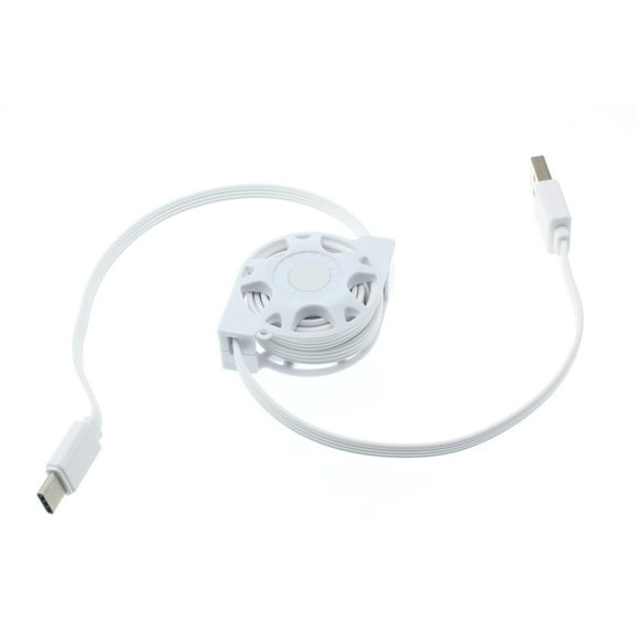 USB Cable for Motorola Moto G Play (2023) Phone - Retractable Type-C Charger Power Cord Compatible With Moto G Play (2023)