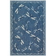 thumbnail image 2 of Liora Manne Dragonfly Area Rug Navy Indoor Outdoor 100% Polypropylene 5x8, 2 of 6