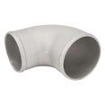 thumbnail image 1 of 3.5 Inch to 1 Inch OD 90 Degree Elbow Pipe Tube Aluminum Alloy Bend Exhaust Elbow Intake Pipe, 1 of 5