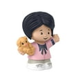 thumbnail image 3 of Fisher-Price Little People Woman with Puppy Figure for Toddlers & Preschool Kids, 3 of 6