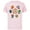 Soft Pink, variant on Marvel Avengers Holiday Christmas Gingerbread People & Logo - Short Sleeve Cotton T-Shirt for Adults - Customized-Navy