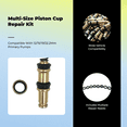 thumbnail image 3 of Abbraccia Kit reparación bomba freno moto, goma durable, sellado preciso, 3 of 6