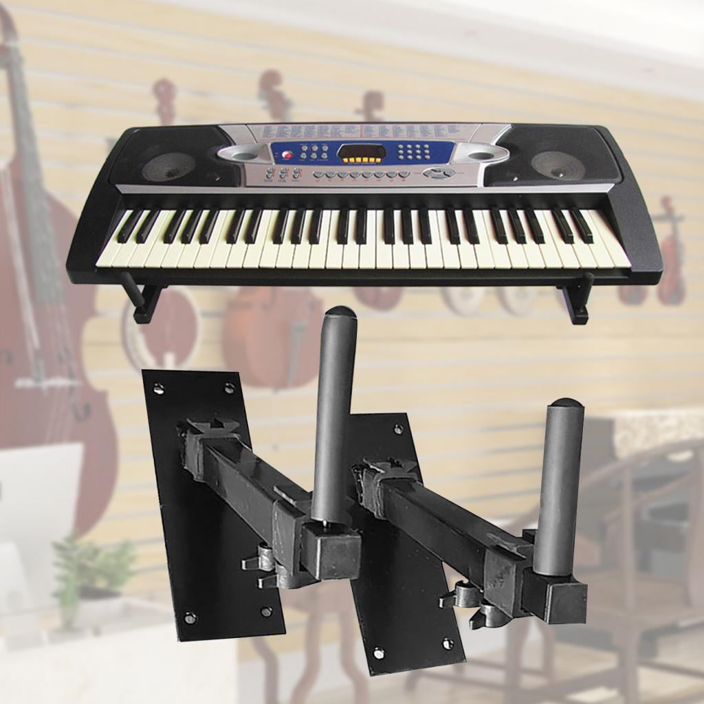 LeeQinersw 2 Pieces Wall Hook Holder, Stand Guitar Hanger Display Stand Portable Adjustable For Wall