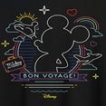 thumbnail image 3 of Disney - Mickey Mouse - Bon Voyage on the Cruise - Juniors Ideal Flowy Muscle T-Shirt, 3 of 5