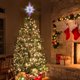 thumbnail image 4 of Lámpara para decorar el árbol de Navidad, estrella de Belén, LED multicolor, 4 of 7