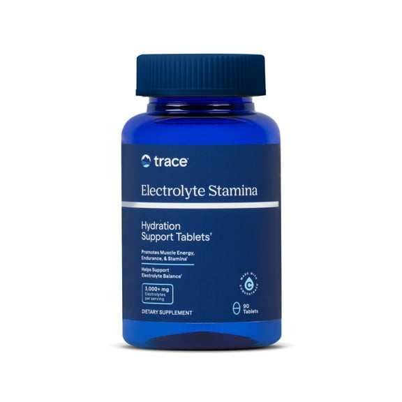 Trace Minerals Electrolyte Stamina - Daily Hydration Supplement for Electrolyte Balance - Energy Support - Full Spectrum Of Ionic Minerals - Vegan - Gluten-Free - 90 Count (15 Servings)