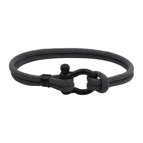 Dvkptbk Men Bracelet Stainless Steel Bow-Shaped Buckle Beach Milan Line Bracelet Couple Bracelet Jewelry