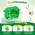 thumbnail image 6 of PayUSD Kids Camera Selfie Video Instant Print Birthday Gifts for Christmas Girls Boys Age 3-12 1080P Digital Photos Portable Toddler Toys for 4 5 6 7 8 9 10 Year Old with 32GB SD Card Dinosaur Green, 6 of 7