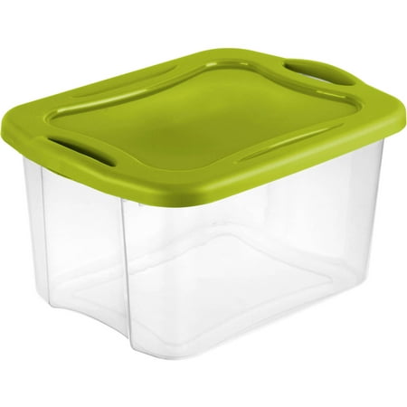 Sterilite 40 Quart EZ Carry- Spicy Lime (Available in Case of 6 or Single Unit)