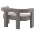 thumbnail image 4 of Loveseat Sofa Couch, Light Grey Gray, Fabric, Living Kitchen Cafe Bistro Hospitality Restaurant, Modern Contemporary HB34868, 4 of 9