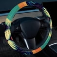 thumbnail image 2 of Cat Retro 14.5 Inch Printing PVC Leather Auto Accessories Steering Wheel Covers Car Wheel Covers Car Wheel Cover, 2 of 6