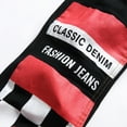 thumbnail image 4 of Keevoom Boy's Skinny Jeans Fit Ripped Distressed Stretch Slim Printed Jeans Pants, 4 of 5