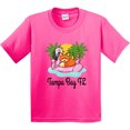 thumbnail image 3 of Inktastic Tampa Bay Florida Flamingo Youth T-Shirt, 3 of 5