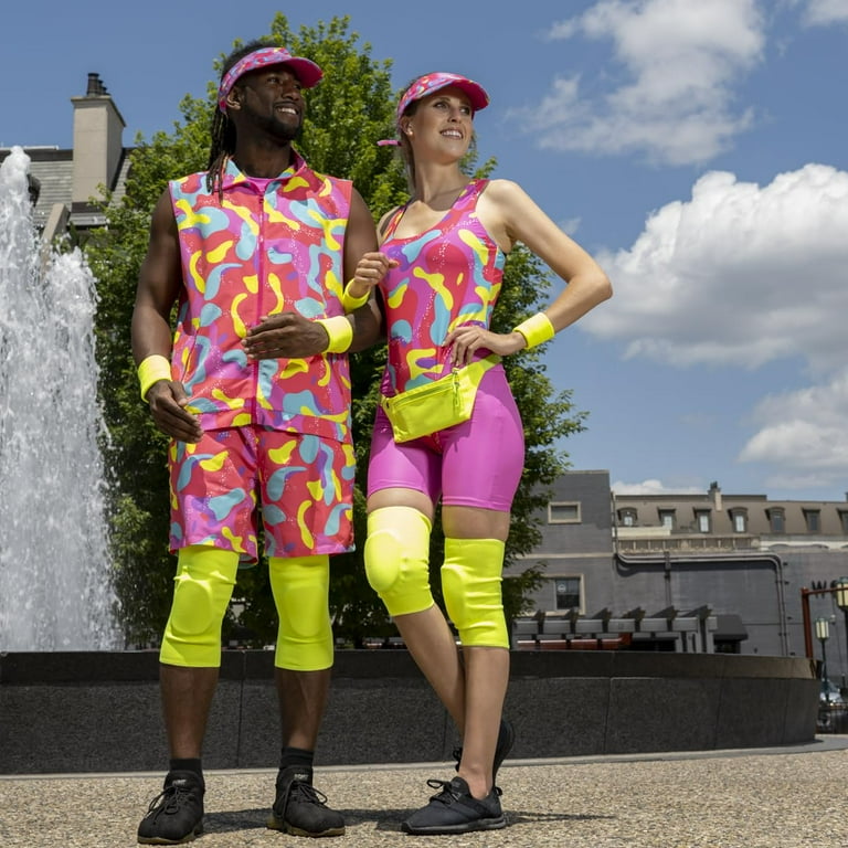 80's neon workout clothes sales